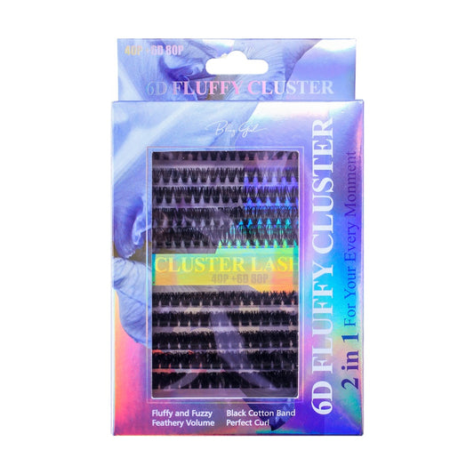 Bling Girl 6D Fluffy Cluster Eyelash